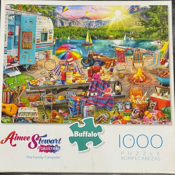 Buffalo Games The Family Campsite Puzzle - 1000 Pieces - Picture 2 of 8